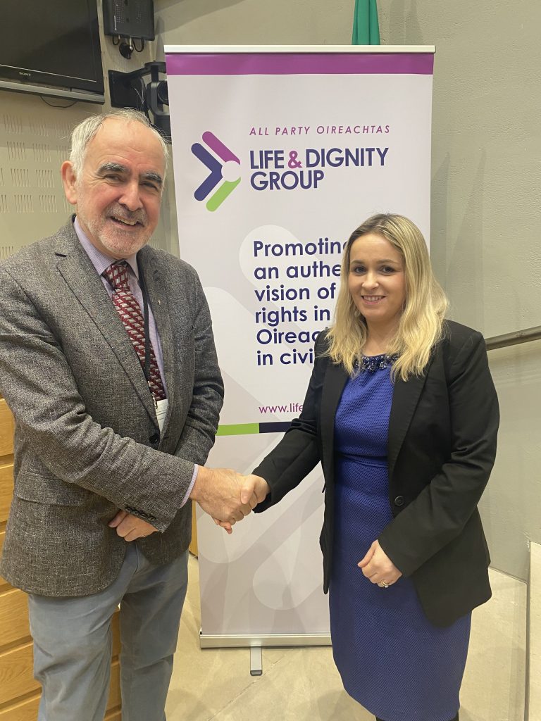 6.12.2022 Professor Des O Neill addresses Oireachtas Life and Dignity Group on nursing home crisis